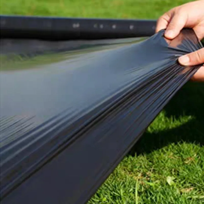 Утолщённая высокопрочная мульчирующая плёнка - чёрная (2)